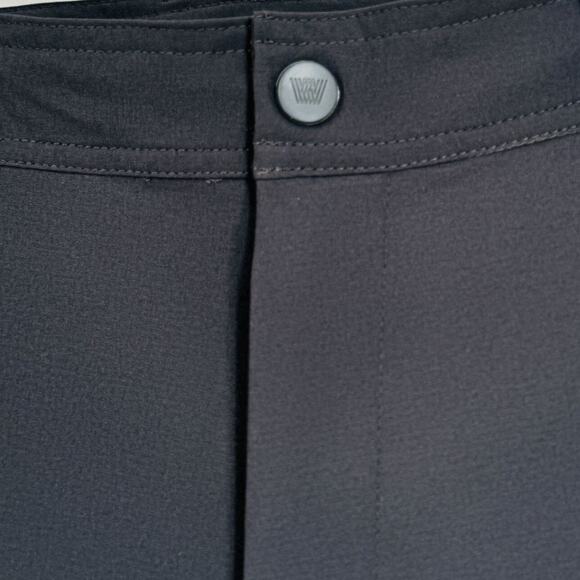 Mack Weldon Radius Flex Short Mens S Asphalt Gray Athleisure Golf 9" Inseam - Picture 5 of 13